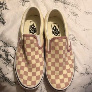 Vans Checkerboard Classic Slip Ons